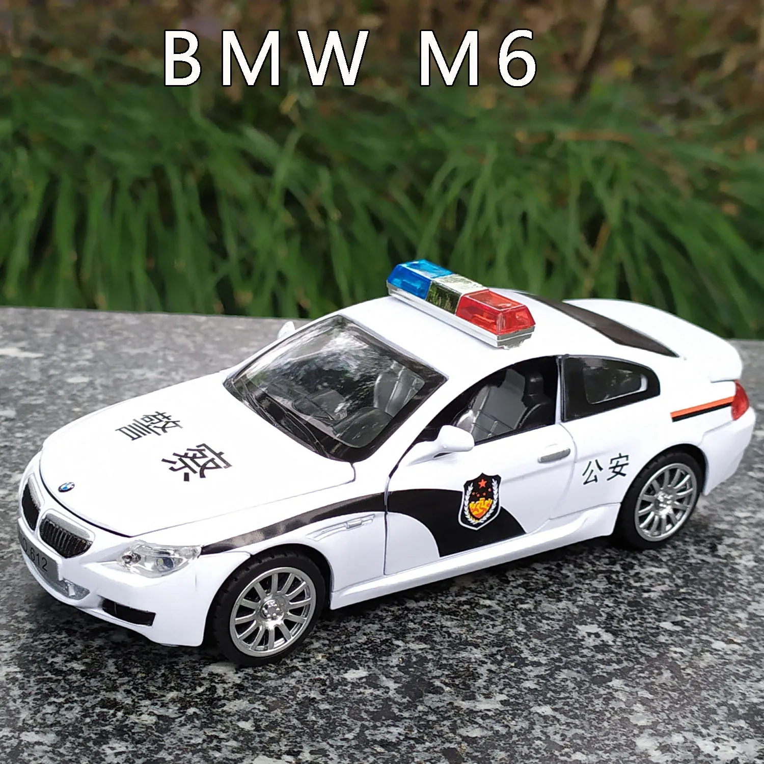 1:32 Bmw M6 Politsei Auto Mudel Heli Ja Valguse Tõmba Tagasi Sulamist Auto Mänguasi Hoiatus Tuli Politsei Simulatsiooni Laps Auto Mudel Kogumine