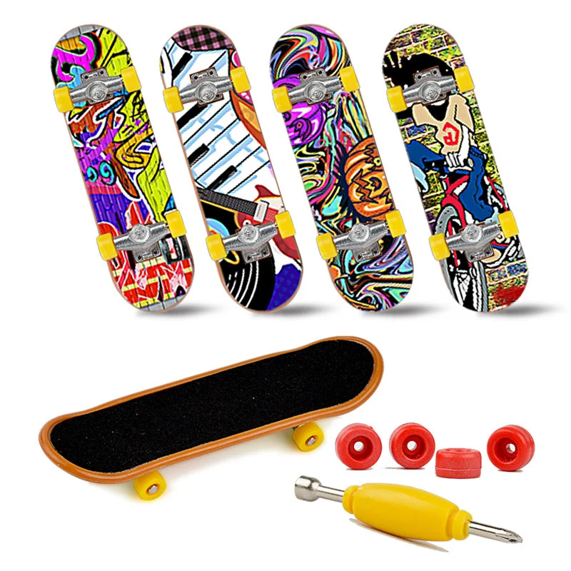 1 Tk/komplekt Plastikust Mini Skate Sõrme Rula Fingerboard Uudsus Gag Laste Rula Sõrme Juhatuse Kingitused, Mänguasjad Poistele