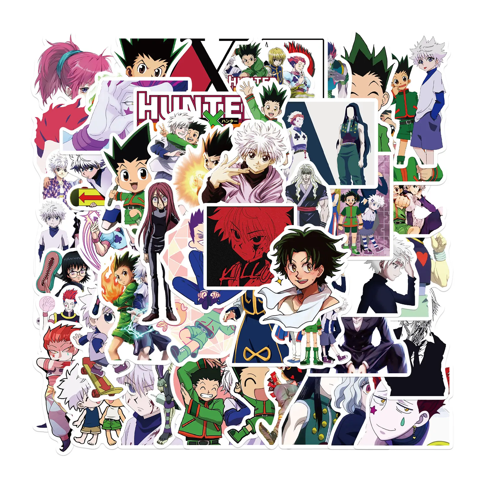 10/50pcsPack Hunter X Hunter Anime, Kleebised, Sülearvuti Jalgratta Kitarr Rula Kleebis Kid DIY Graffiti Veekindel stikers Mänguasi