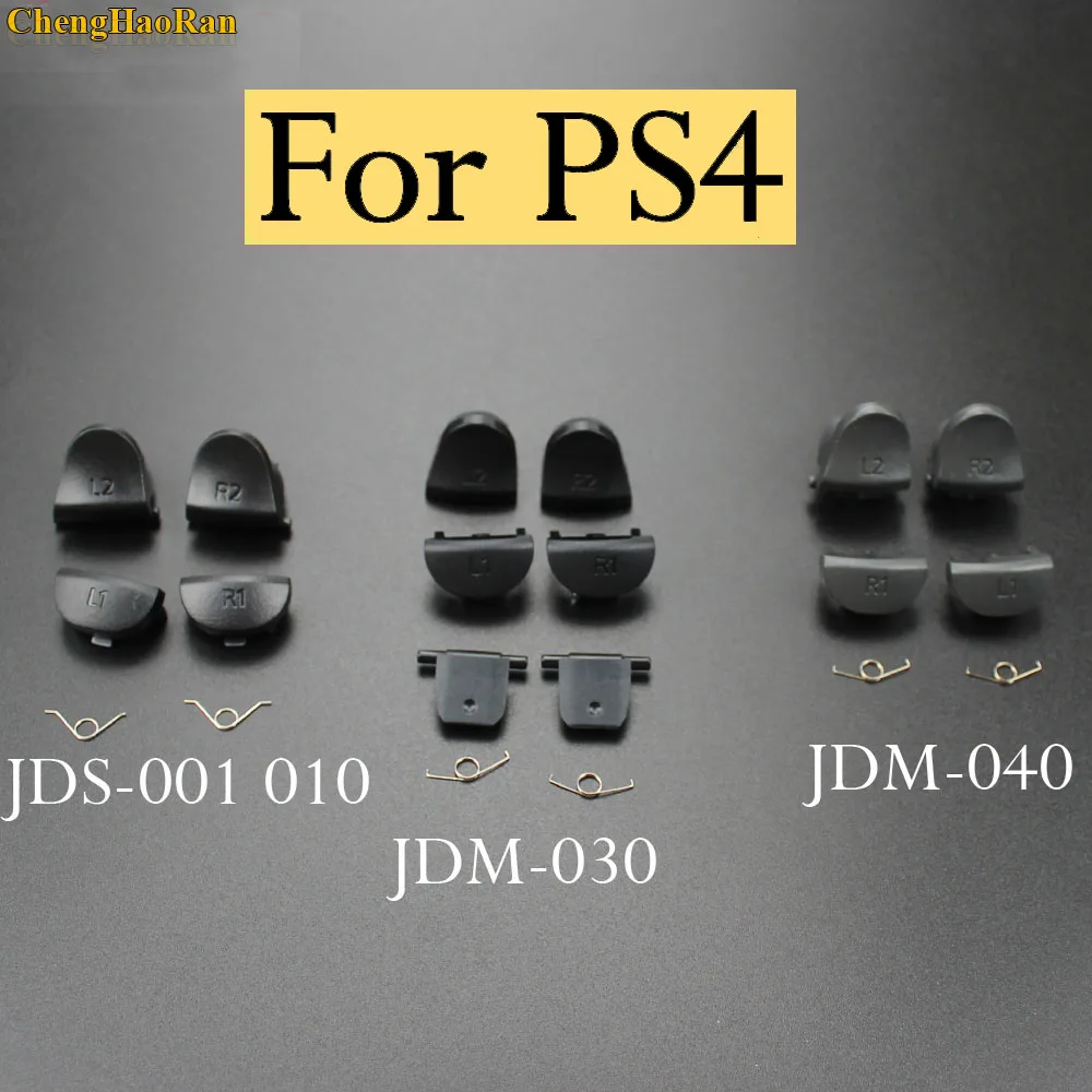 3-mudelid Playstations 4 JDS 040 JDM 040 JDM-030 Töötleja Vallandada Kevadel L1 R1, L2, R2 Osad Nupud PS4 Vallandab Nupud
