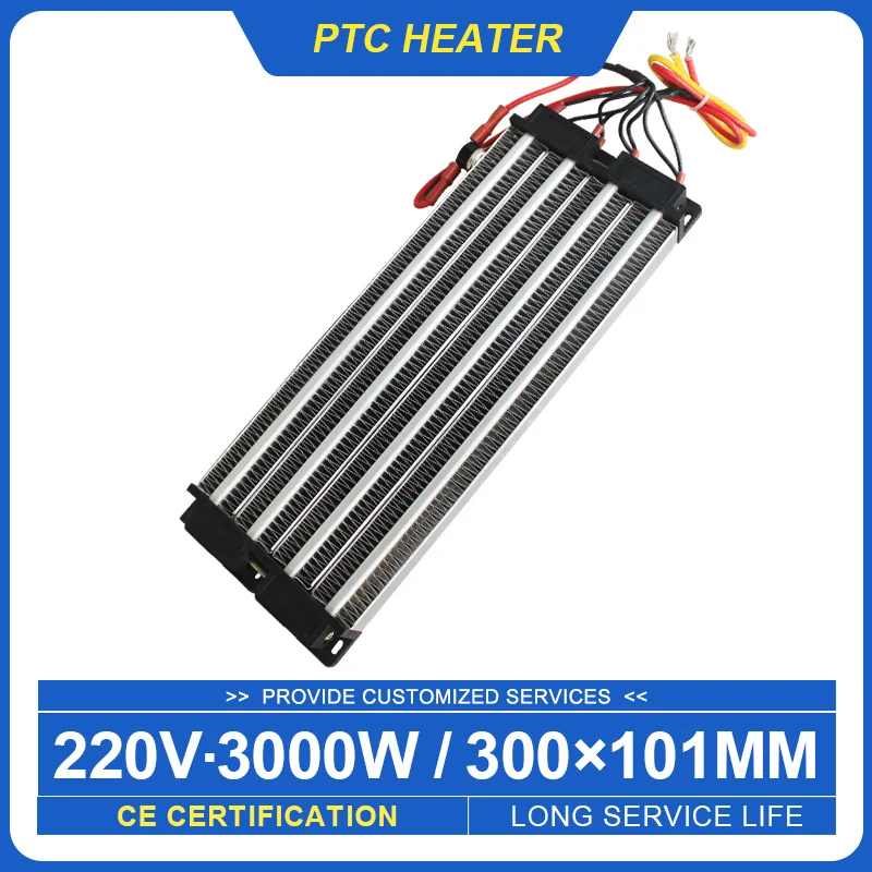 3000W 220V PTC Keraamilise Air Heater PTC küttekeha Elektrilise Kütteseadme Tööstuse Osad 300*101mm