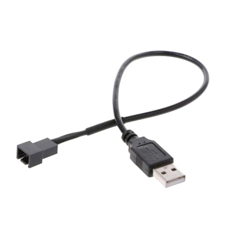 32cm Adapter Cable USB 2.0 A Male To 4-Pin Pistik Adapter Kaabel 5V Arvuti PC Fänn