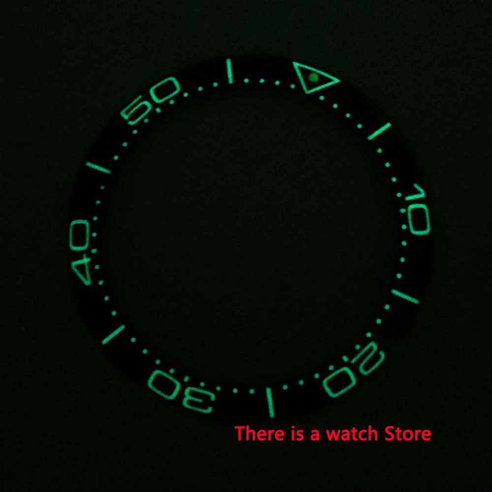 38mm Super Helendav Ring Bezel Sisesta Keraamilised Watch Bezel Sobib 40mm Automaatne Vaata