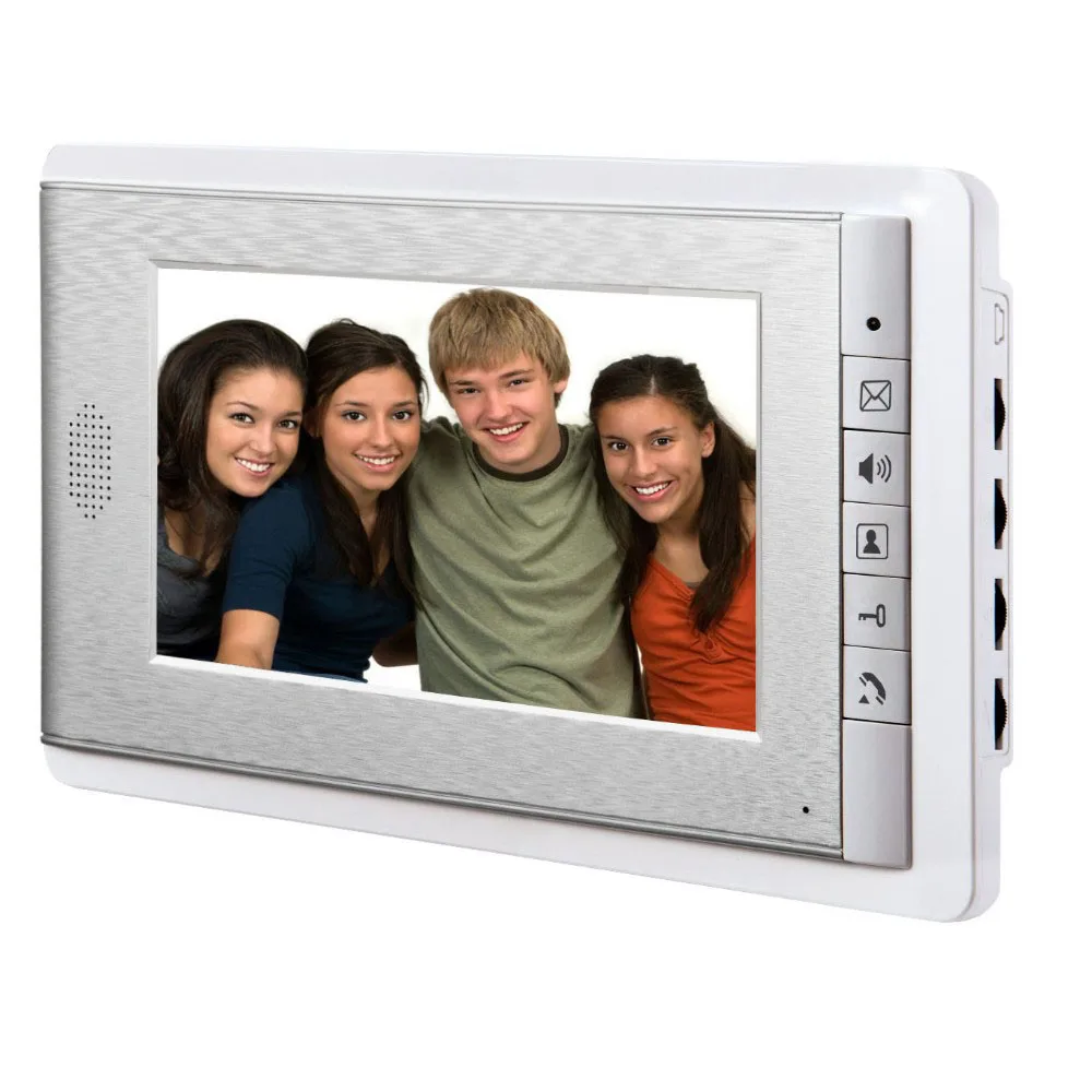 7 Tolline Traadiga Värviline LCD Ekraan, 2-suunaline 