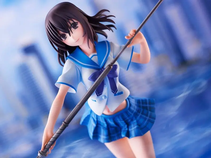 Algse 100% Ehtne Kohapeal 1/7 Ji Hiragana Yukina ühtne 22CM kooli ühtne relva Jaapani anime käsitsi valmistatud mudel mänguasi, nukk võib
