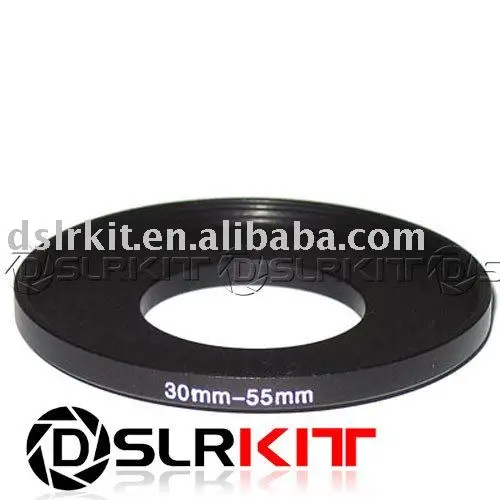 Alumiinium Must 30mm-55mm 30-55 mm 30 kuni 55 suurendama Ringi Filter Adapter