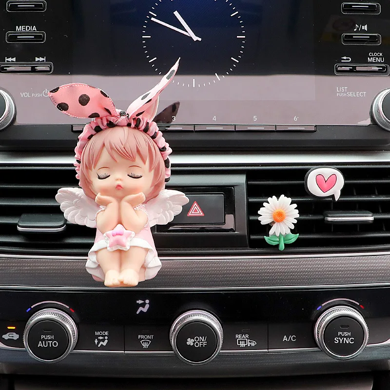 Auto Sisekujunduses, Auto Õhu Väljalaskeava Aroomiteraapia Clip Anime Armas Beebi Annie Tegevus Arvandmed Lõhnaaine Tarvikud Tüdrukud Kingitused