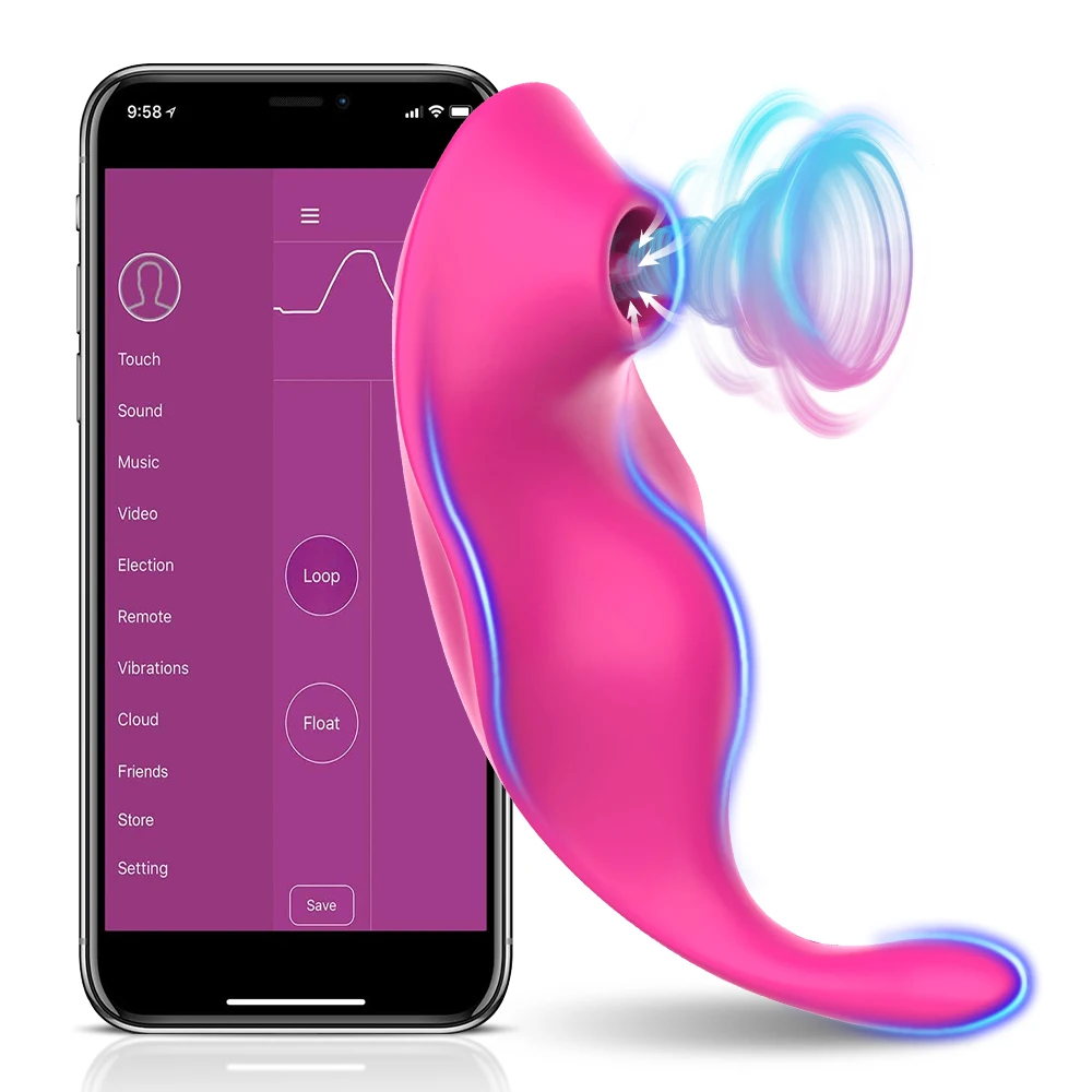 Bluetooth Clit Jobu Vagiina Imemise Vibraator Naiste Kliitor Vaakum Stimulaator APP Sugu Mänguasjad Täiskasvanutele 18 Naised Masturbator