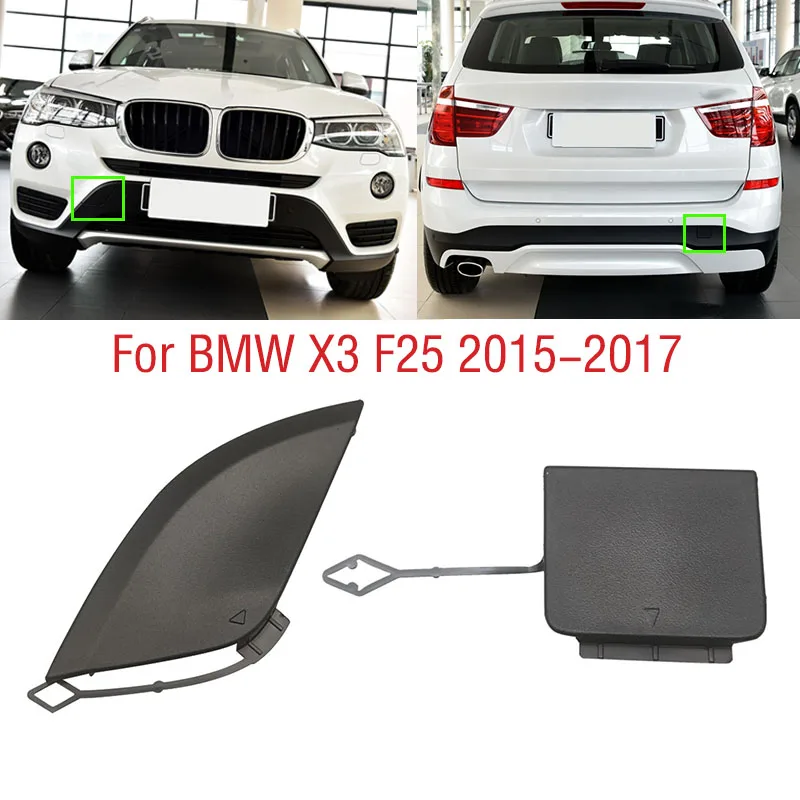 BMW X3 F25 2015 2016 2017 Ees Taga Kaitseraud Vedada Konks Kaas Haagise Vedamine silmalau 51127338752 51117338474