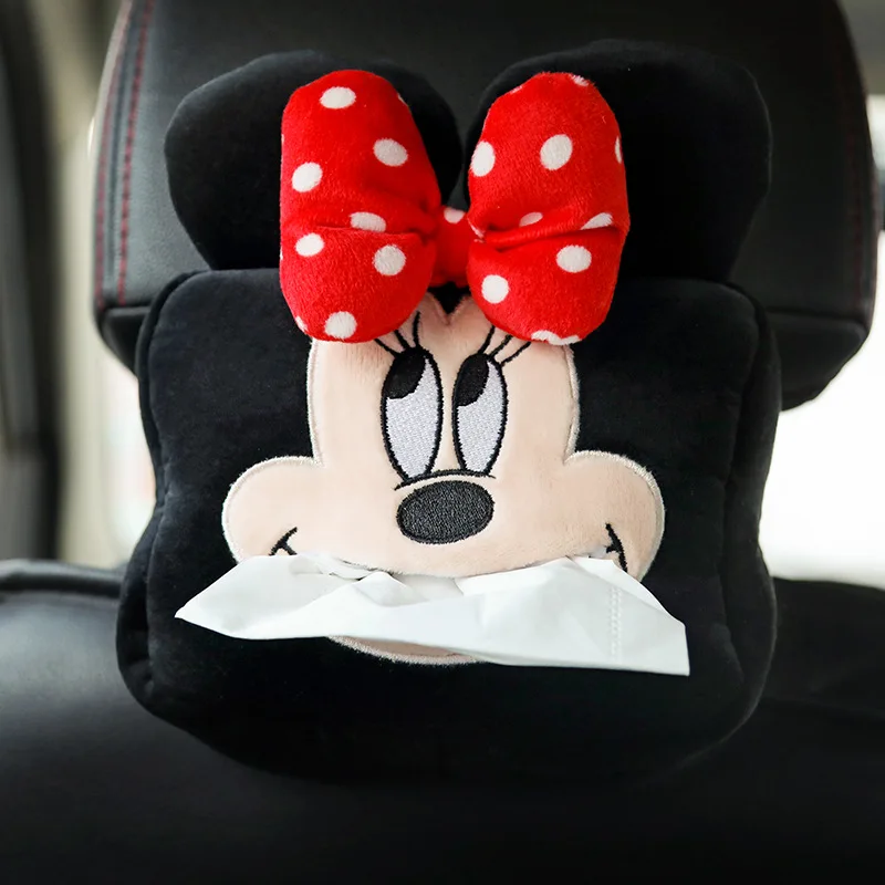 Disney Miki-Minni Kudede Kasti Loominguline Pehme Multikas Raamatu Salvrätiku Juhul Armsad Loomad Auto Paberist Karbid Armas Auto Iste Omanik Mänguasjad
