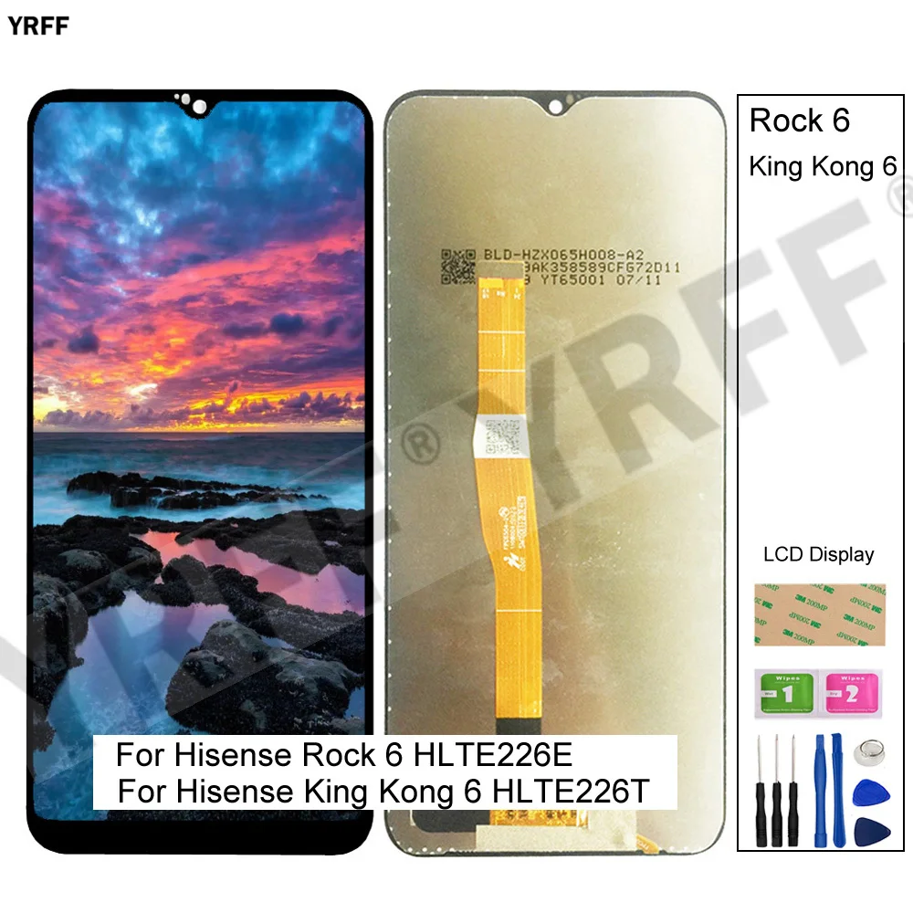 Eest Hisense Kivid 6 HLTE226E Originaal Lcd Ekraanid HISENSE KING KONG 6 HLTE226T LCD Display+Touch Screen Digitizer Osad