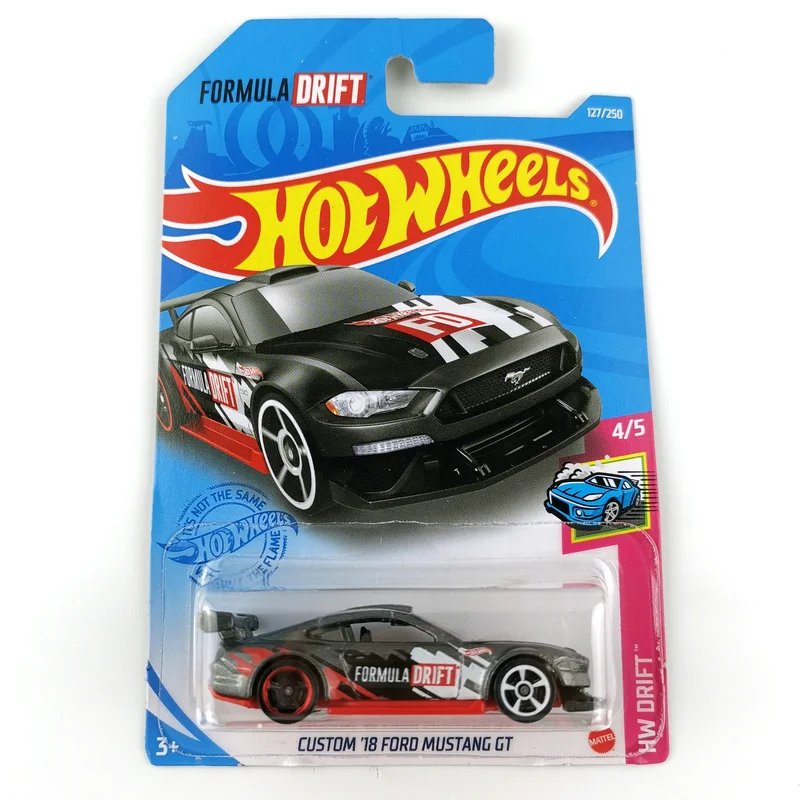 Hot Wheels 1:64 KOHANDATUD 18 FORD MUSTANG GT Edition Diecast Metal Model Autod Lapsed Mänguasjad Kingitus