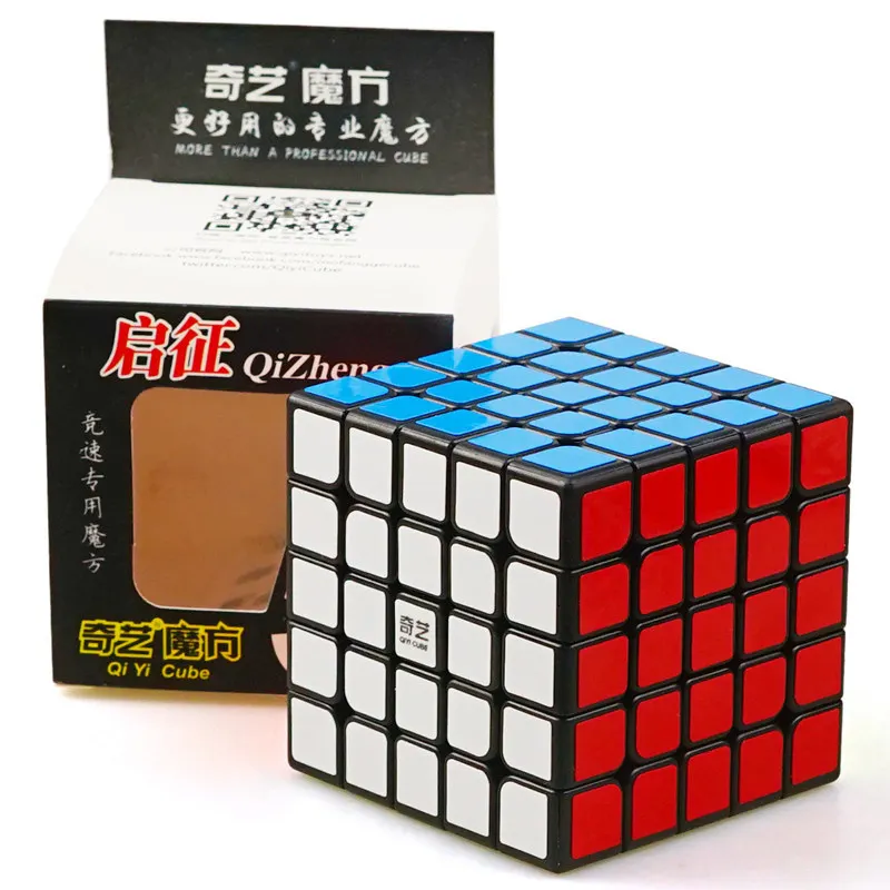 Kuubik 5x5x5 Cubo Magico Qiyi Qizheng S Magic Cube 5x5 Stickerless Qizhengs Cube 5 5 Mänguasjad Lastele