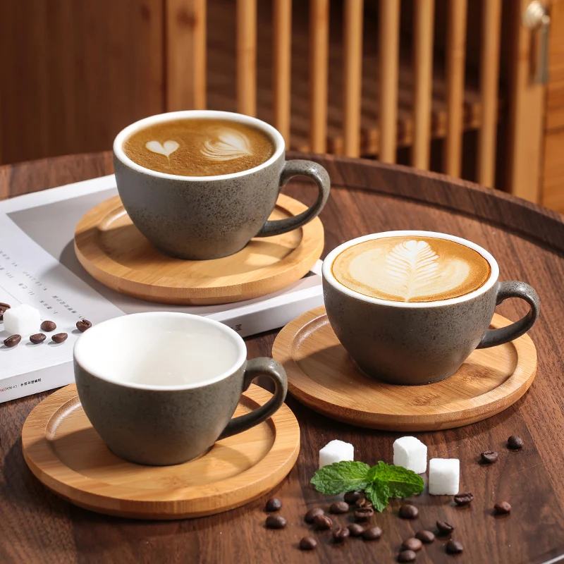 Kvaliteetne Keraamiline kohvitass Kohvi Tassi koostada Lihtsad Euroopa stiilis Cappuccino Tassi Lill Piima Tassi