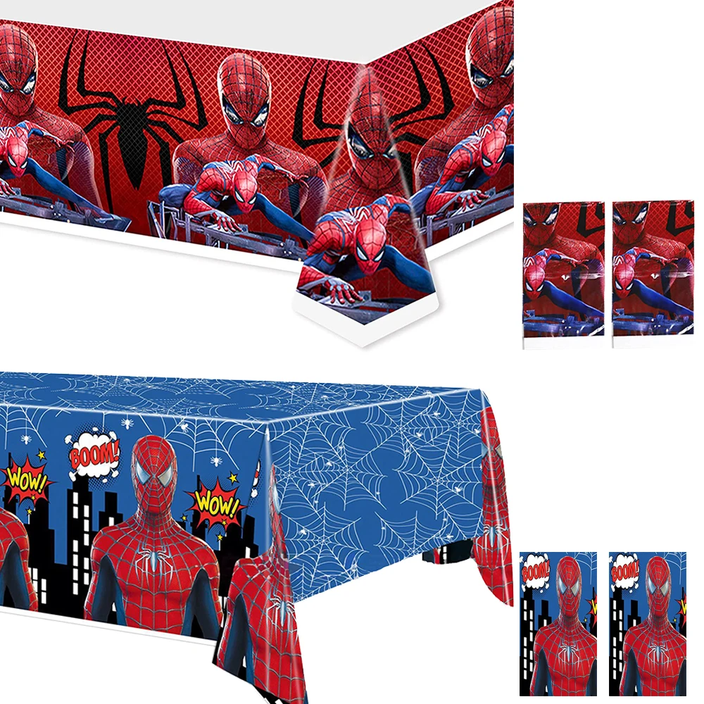 Laudlina Kaunistused Ämblikmehe Sünnipäev Asjade Spiderman Teema Ühekordsed Plastikust Laua Kate Baby Shower, Lapsed Kingitusi