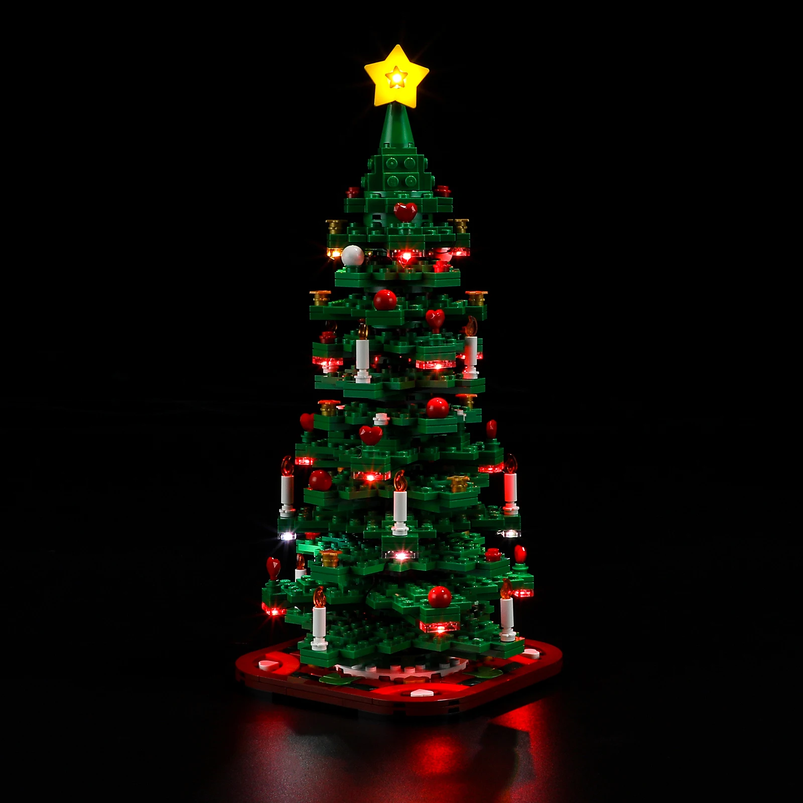 LED Light Kit for 40573 Jõulupuu ehitusplokid Komplekt (EI Sisalda Mudel) Tellised Mänguasjad Lastele