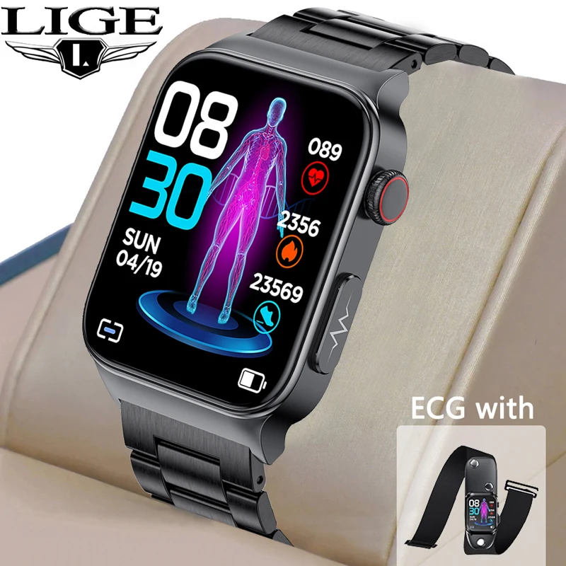 LIGE Uus Smart Watch Meeste 5.1 Bluetooth Kõne IP68 Veekindel Kellad täisekraan tervisespordi Smartwatch Relogio Masculino