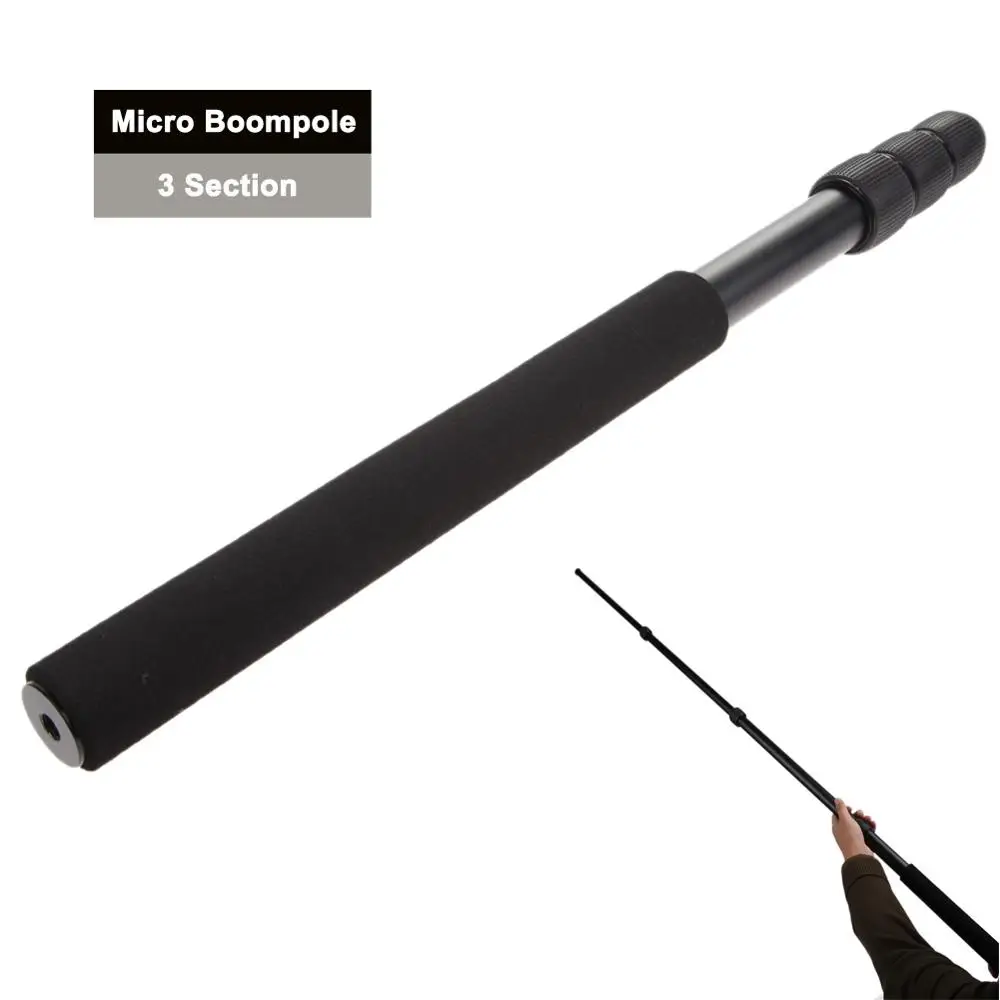 Mikro-Buum Pole Mikrofon Mic Omanik 3. Jagu 67.5 tolline Boompole Stereo-Video-Mic/Stereo-Video-Mic Pro/Blimp/PG1/ PG2/SM3