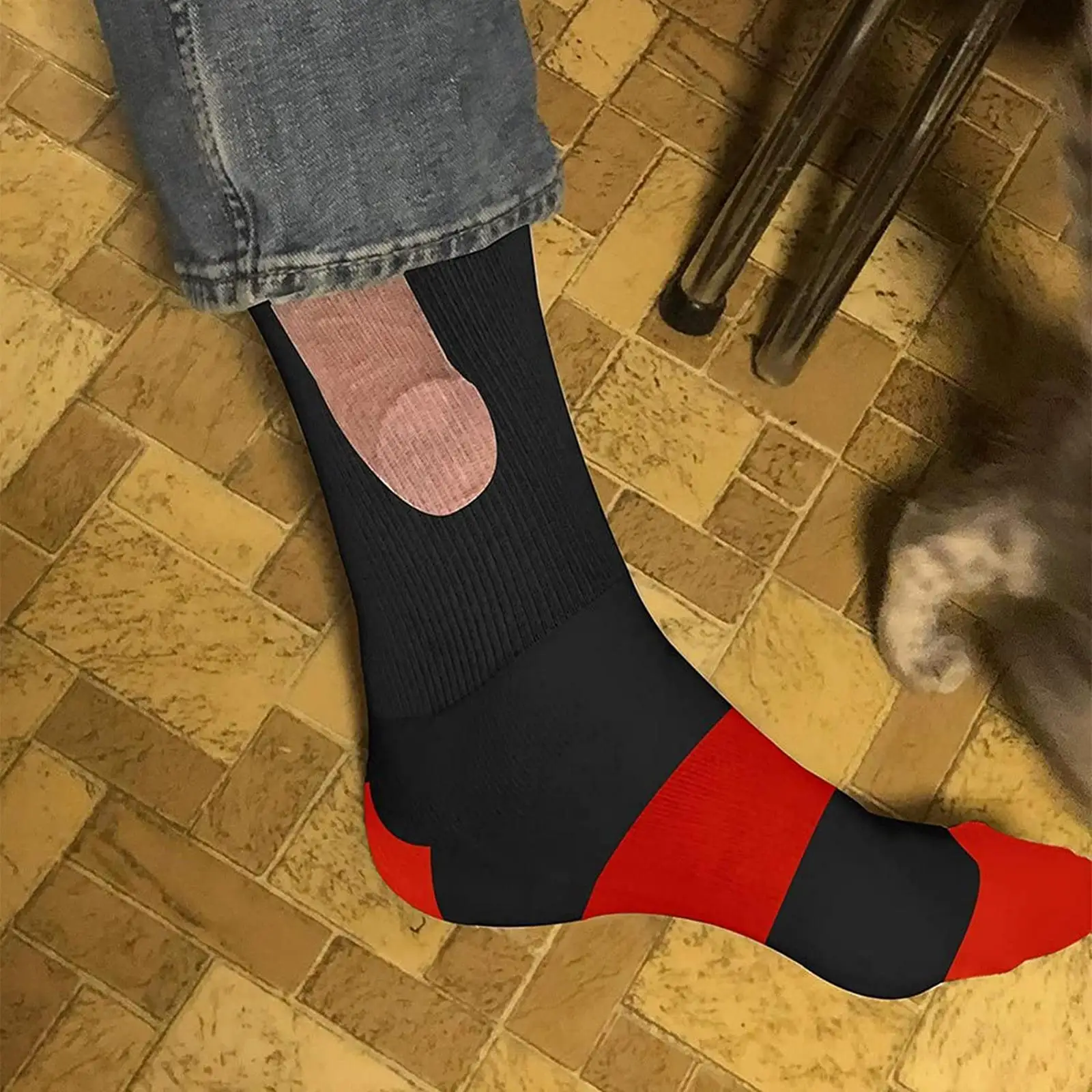 Näita Maha Naljakas Dick Peenise Sokid Naistele, Meestele, Uudsus Sokid Kukk Dick Jant Naljakas Sokid Uuendusi Peenise Sokid jõulukinke