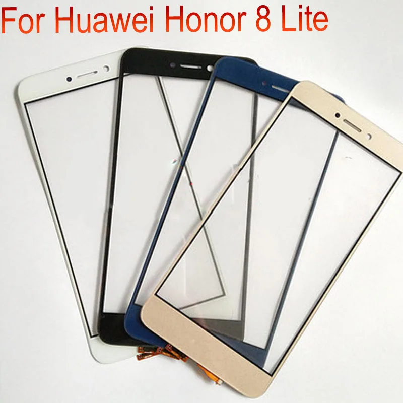 Näiteks Huawei Honor 8 Lite Touch Panel Ekraani Klaas, Digitizer Andur Touchscreen, Touch Panel Koos Flex Kaabli Asendamine Honor8Lite