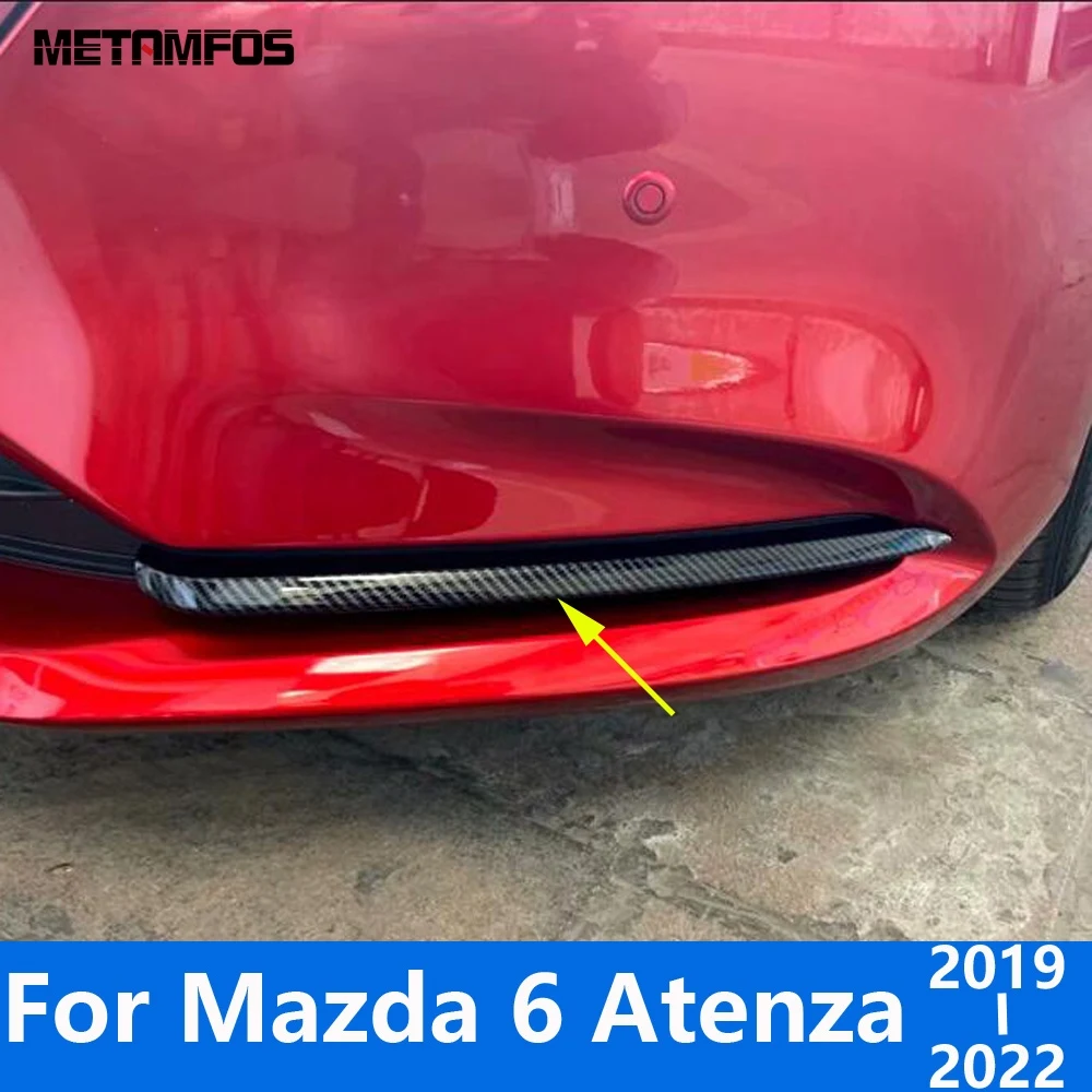 Näiteks Mazda 6 M6 Atenza 2019 2020 2021 2022 Süsinikkiust Udutule Lamp Silmalau Kulmu Foglight Vormimise Sisekujundus Auto Tarvikud