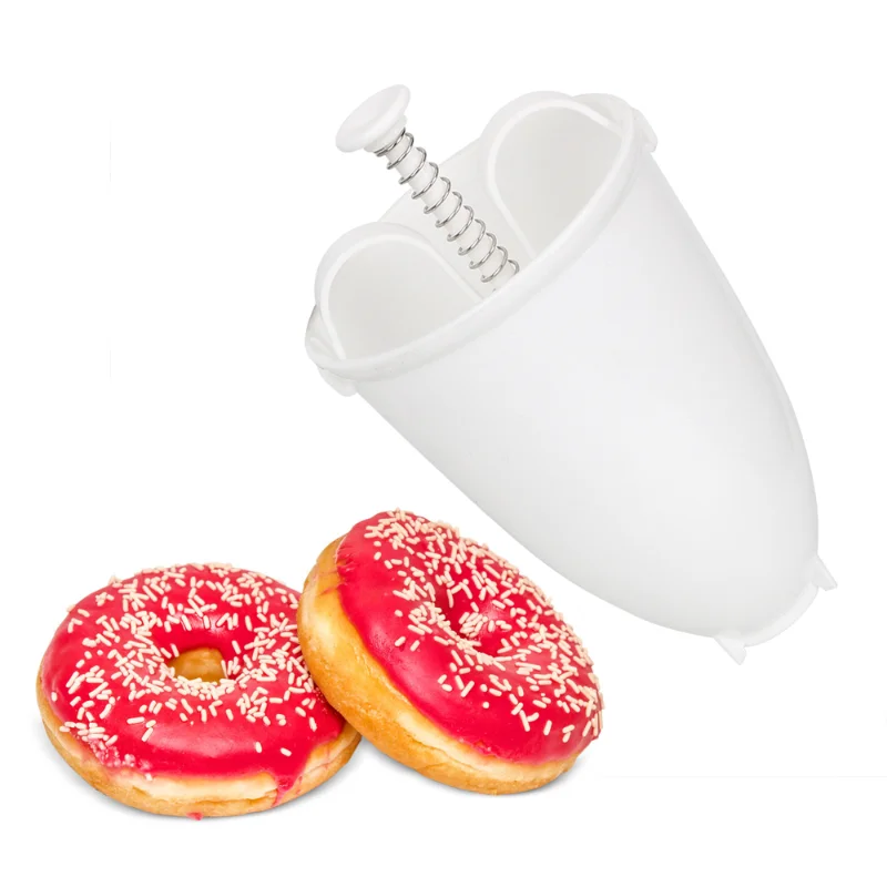 Plastikust Kerge, Lihtne, Kiire Kaasaskantav Donut Tegija Vahvel Dispenser Araabia Vahvel Deep Fry Donut Hallituse Käsitsi