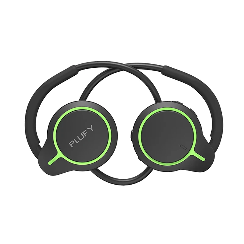 PLUFY Traadita Bluetooth-Peakomplekti TF Kaardile Raadio Mp3 Mängija, Kõrvaklappide Handsfree Töötab Sport Veekindlad Kõrvaklapid Koos Mikrofoniga