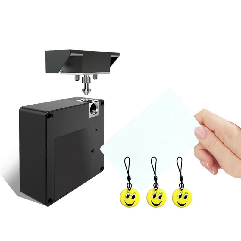 RFID smart lukk/Nr auku Peidetud lukku, ühe ukse ja kahe ukse/Nähtamatu 13.56 MHZ IC-kaardi lukk kapis ja sahtlis