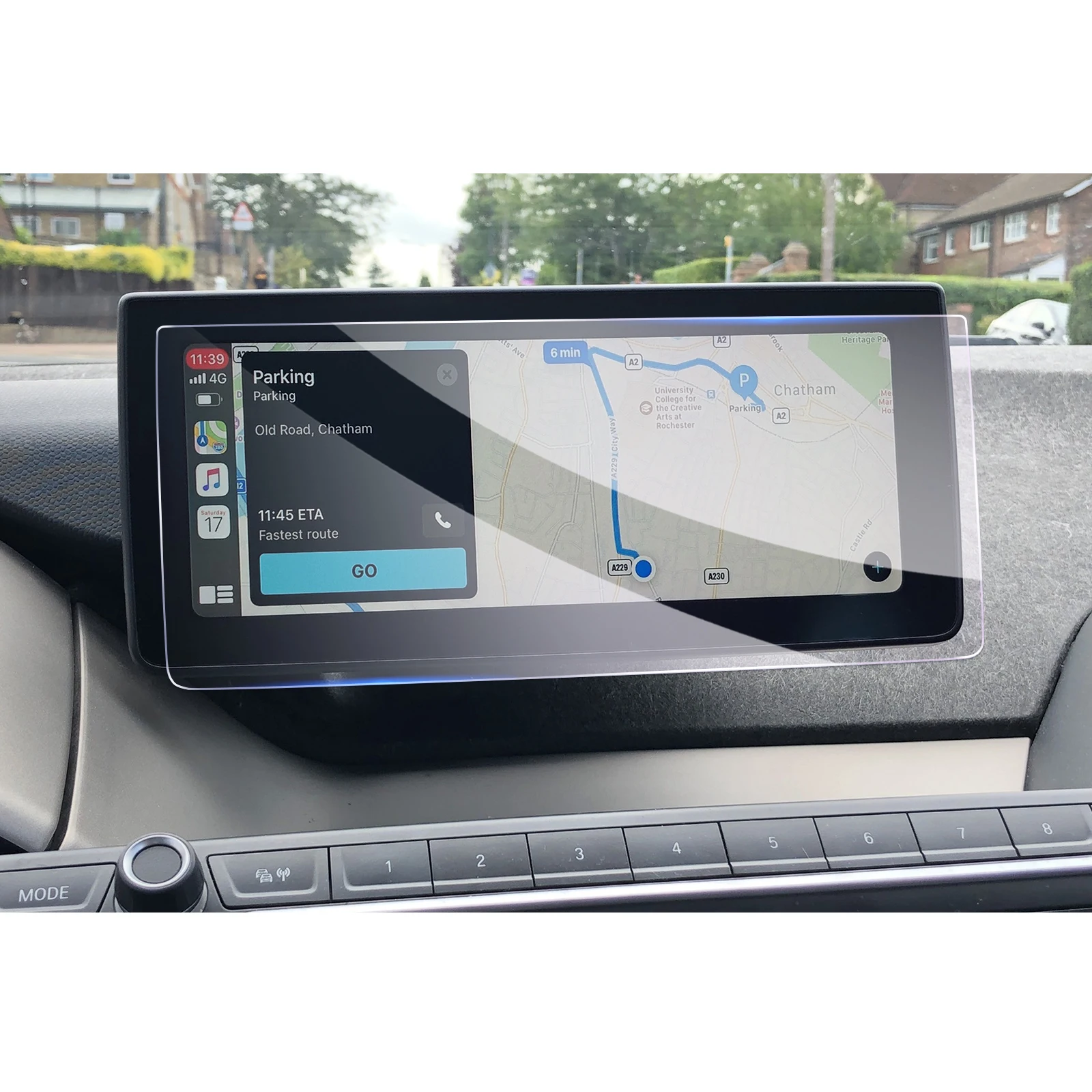 RUIYA Jaoks 2014-2022 i3 10.25-Tolline Auto LCD Instrument Display Screen Protector Auto Interjööri Aksessuaarid Karastatud Klaasist Film