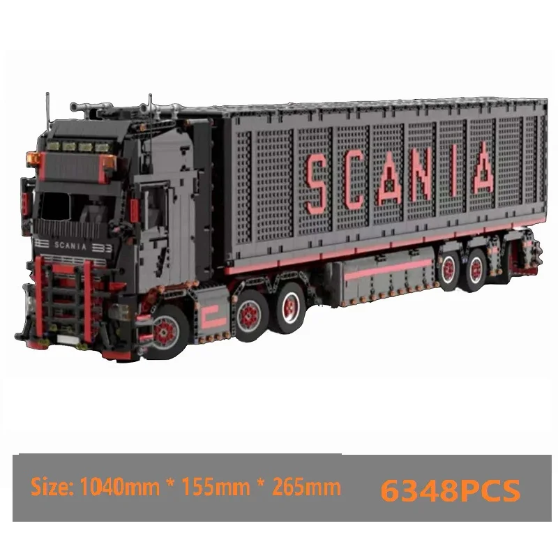 Scania Truck R620 Haagise Engineering Sõiduki KES-62038 RC-Remote Control ehitusplokid Mudel Tellised Kit Lapsed Mänguasjad, Kingitused