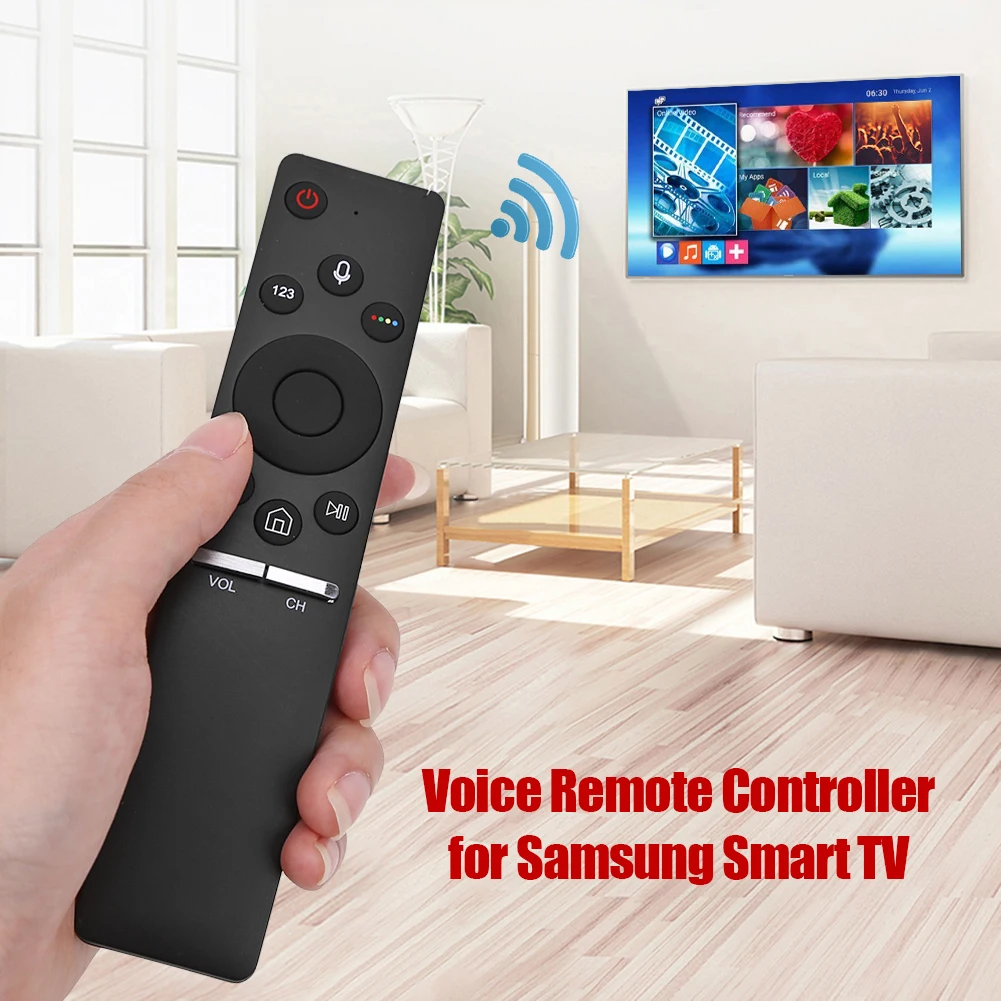 Smart Home TV Asendamine Töötleja Traadita Vahetada Samsung 4K Televisiooni Hääle-Kaugjuhtimispult