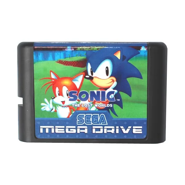 Sonic On Kadunud Maailmu 16 bit MD Mäng Kaardi Jaoks Sega Mega Drive Jaoks Genesis