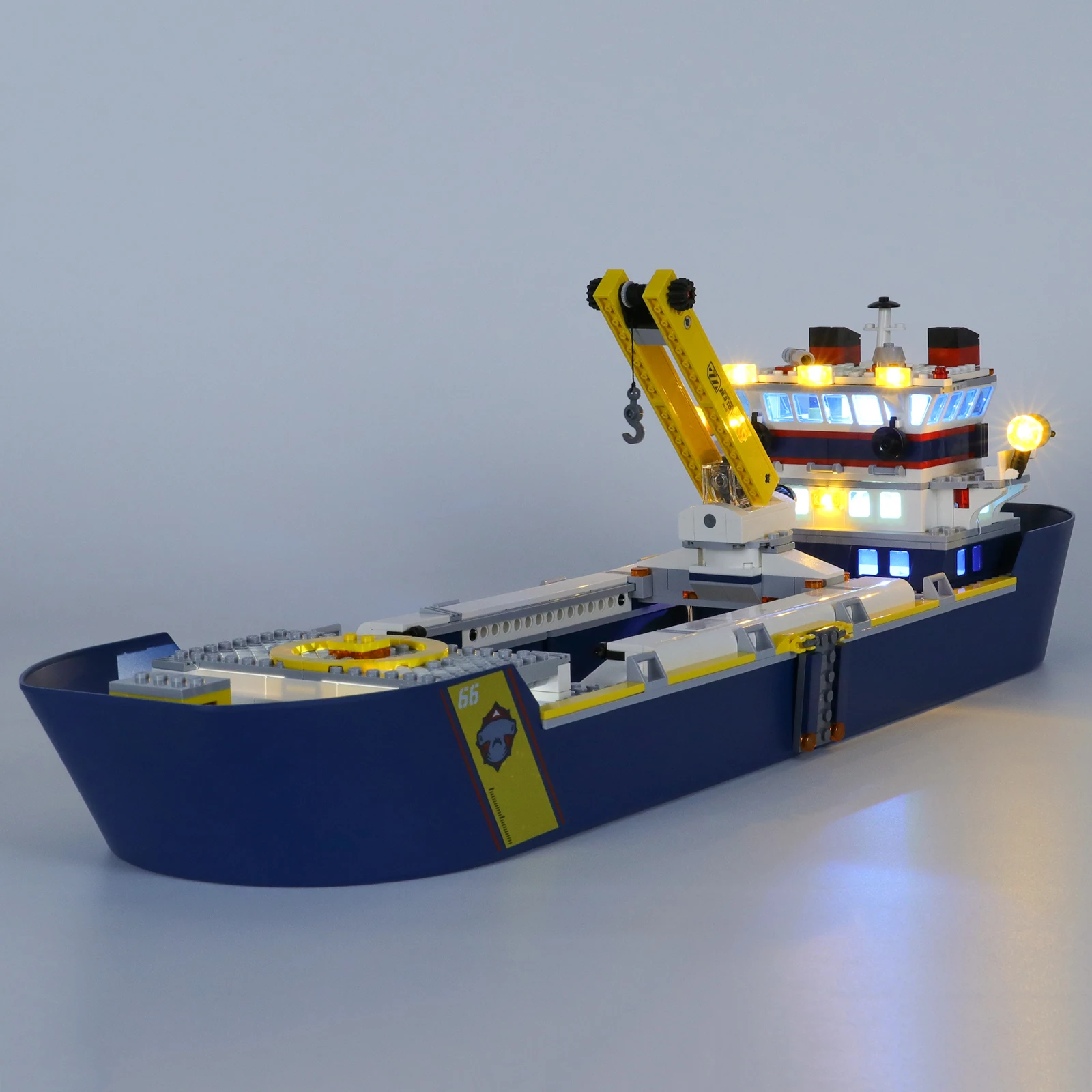 SuSenGo LED Light Kit For 60266 Ookeani Uurimise Laeva, (Mudelit Ei Kuulu komplekti)