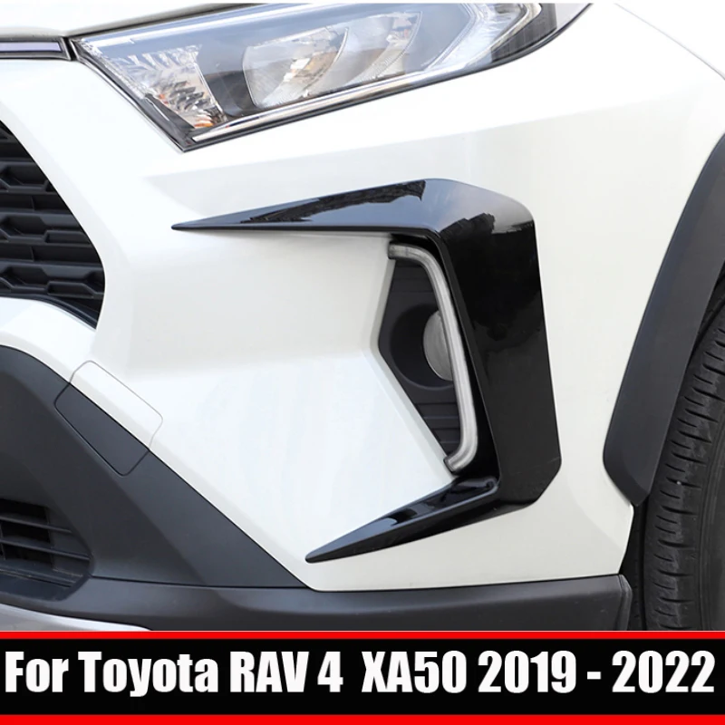 Toyota RAV4 RAV 4 XA50 2019-2022 ABS must udutule Lamp Protector Kaitseraua Kate Ees Foglight Kulmu Silmalaud Kate Sisekujundus