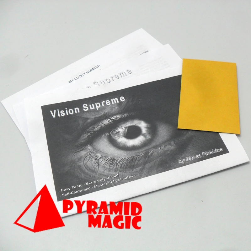 Visioon Kõrgeim poolt Pieras Fitikides - close-up kaart magic trikke tooted / hulgi / free shipping