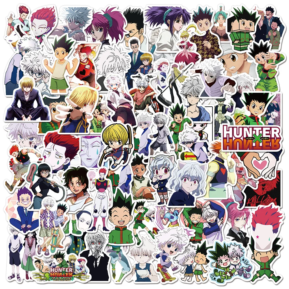 10/30/50/100tk Hunter X Hunter Anime Kleebised Graffiti Sülearvuti Pagasi Auto Rula Veekindel Kleebised Cartoon Kleebis Mänguasjad