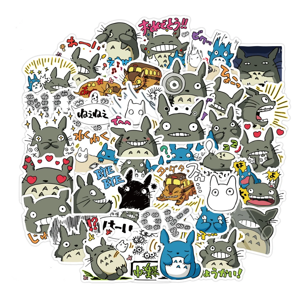 10/30/50TK Anime Totoro Armas ja Peen Graffiti Kleebised Scrapbooking Vankri Puhul Sülearvuti Rula Kleebised Hulgimüük