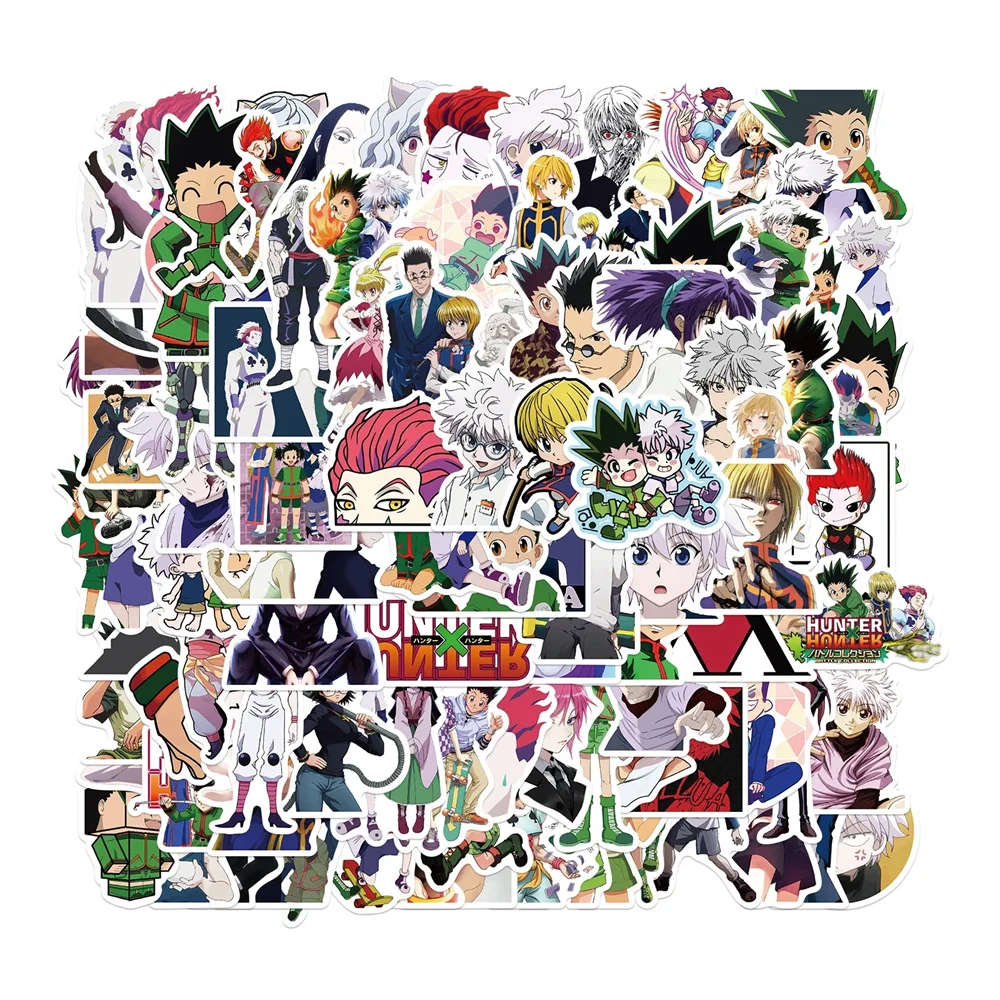 10/50/100TK Hunter X Hunter Anime, Kleebised, Sülearvuti Jalgratta Kitarr Rula Kleebis Kid DIY Graffiti Veekindel stikers Mänguasi