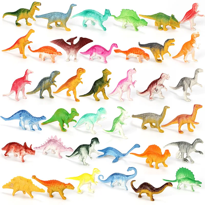 10tk/palju Mini Dinosaurus Mudel Laste Haridus Mänguasjad Väike Simulatsiooni Loomade Arvud lapsed Mänguasjad Poiss Kingitus