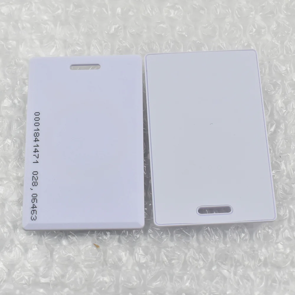 125KHz RFID paks kaardi TK4100 ID smart card Lähedus 1,8 mm-kaardi juurdepääsu kontroll kaart