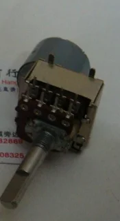 1tk/palju Taiwan või Wei puldiga mootor dual potentsiomeeter A50K B50K tap 8 jalga pikk 30MMF