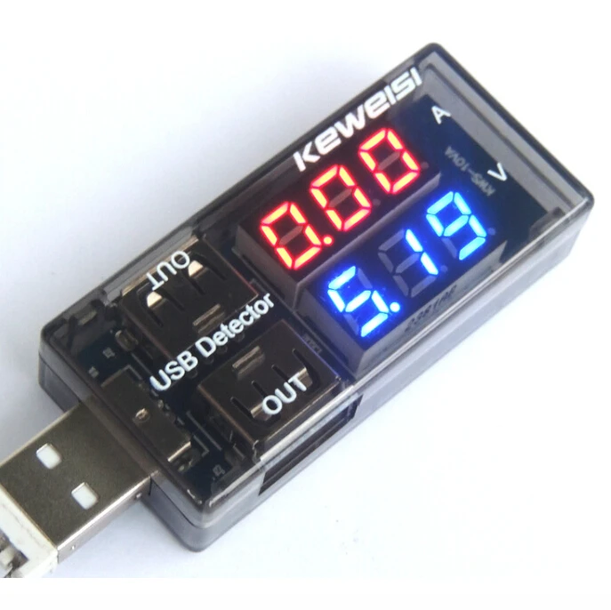 1tk Uus USB-Praegune Pinge Tester Meter USB Pinge Ammeter USB-Detektor, Topelt Rida Näitab Näidik Facotry Hulgi Online