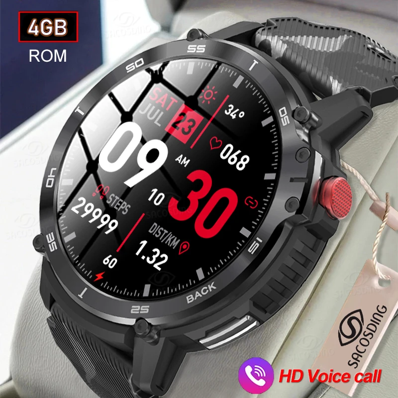 2023 Uus Smart Watch Mehed 4G ROM 1G RAM 1.60