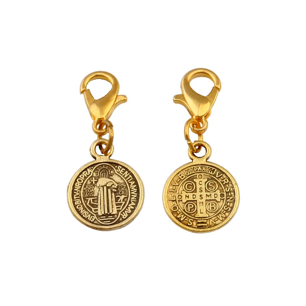 20Pcs Saint Jeesus Benedictus Nursia Patroon Medal Risti Võlusid Ujuvad Salehomaari Kremoonid Ripatsid, Ehete Tegemine