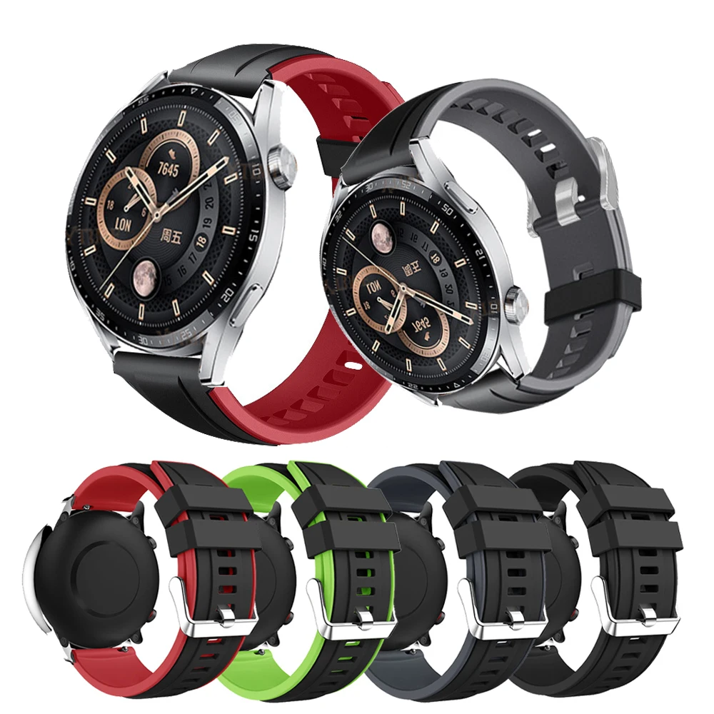 22mm Watchband Jaoks Huawei GT 2 3 Pro 46 mm Smart Watch Käevõru Rihma Xiaomi MI Vaadata S1 Aktiivne & Pro ja Värvi 2 Jätke Sport