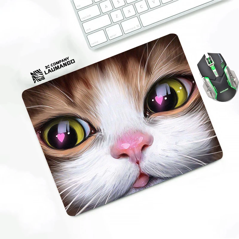 Armas Kass Mouse Pad Matid Sülearvuti Gamer Girl Pc Gaming Arvuti Kawaii Tarvikud Kummist Matt Laua Protector Tabel Padjad Deskmat