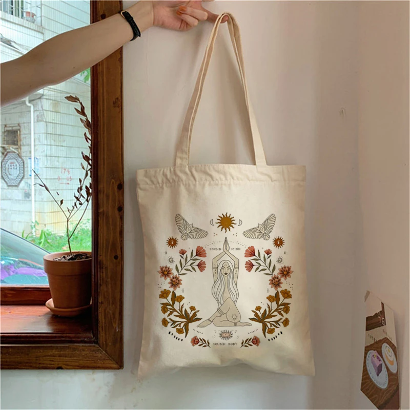 Art Print ostukott shopping käekott bolso bolsas de tela recycle kott shopper kott kokkupandav string sac cabas kootud haarata