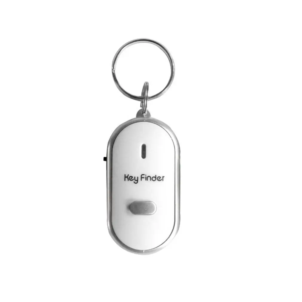 Enesekaitse Alarm LED Pilli Key Finder Vilkuv piiksumist Kontrolli Häire Anti-Kadunud Keyfinder Lokaator Tracker Võtmerõngast