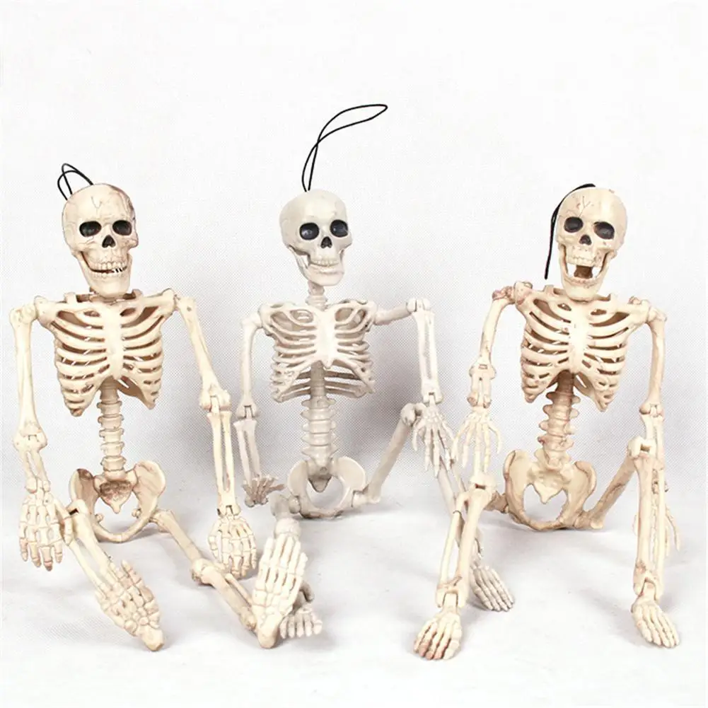 Halloween Pool Teenetemärgi Skelett Simulatsiooni Inimeste Plastikust Liikuvad Liigesed, Luustik Kummitab Maja Rekvisiidid Kolju Tilk Laevandus