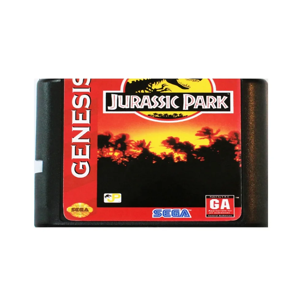 Jurassic Park 16 bit MD Mäng Kaardi Jaoks Sega Mega Drive Jaoks SEGA Genesis